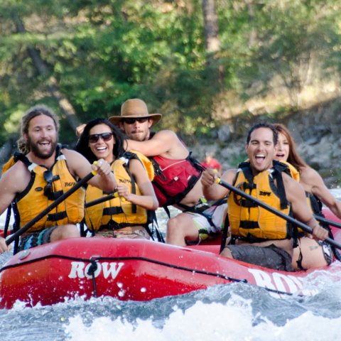 whitewater rafting on the spokane river