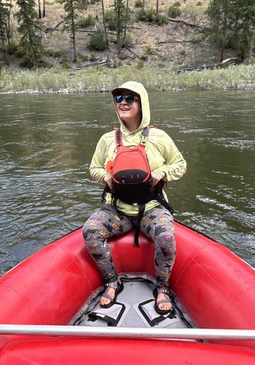 Jenn Nelson ROW Adventures Center Single day river guide
